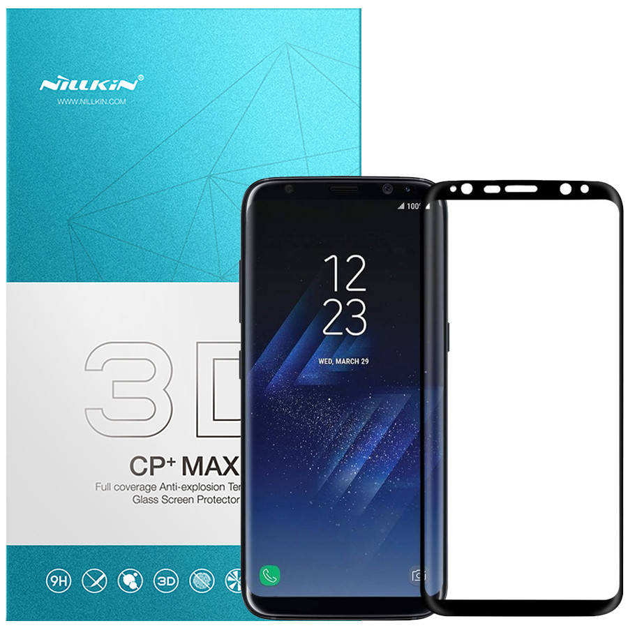 

Защитное стекло Nillkin (CP+ max 3D) для Samsung G950 Galaxy S8 / S9 Черный