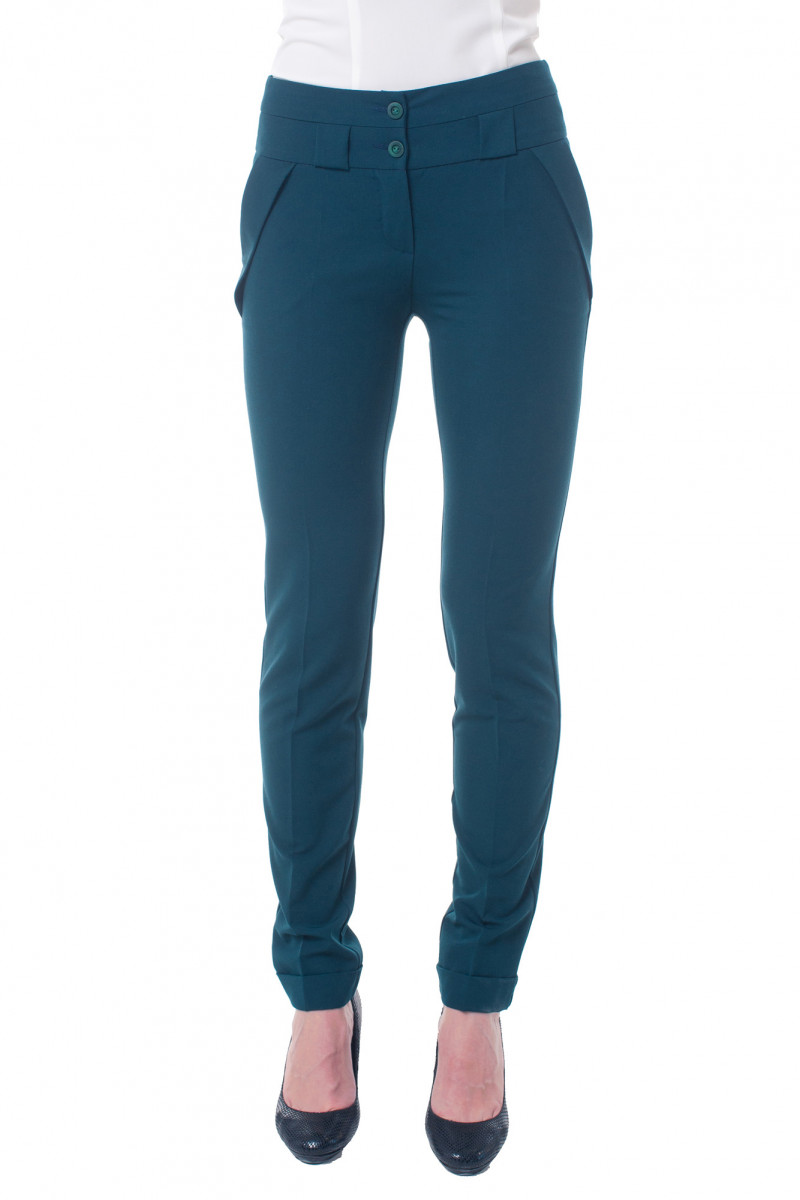 

Брюки женские LadyLike 106320074 34 зеленые