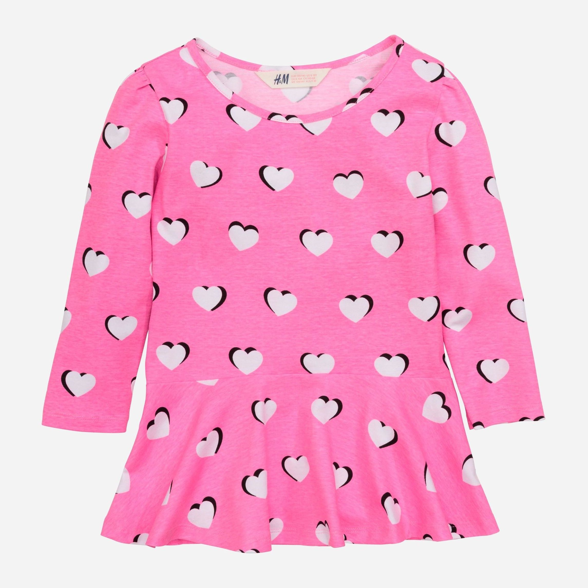 

Блузка H&M 3477032 158-164 см Розовая