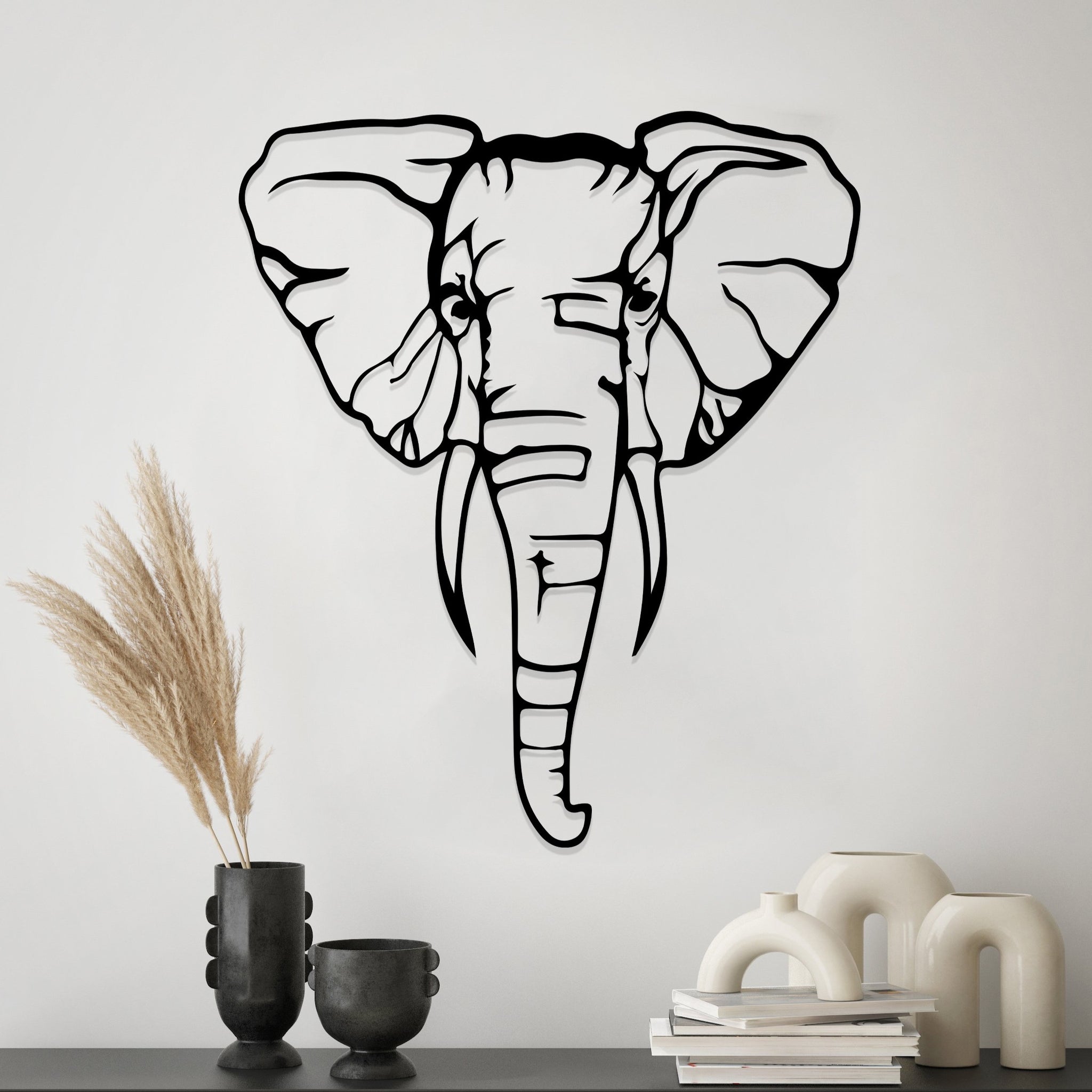 

Деревянная дизайнерская картина "Elephant" (50 x 42 см)