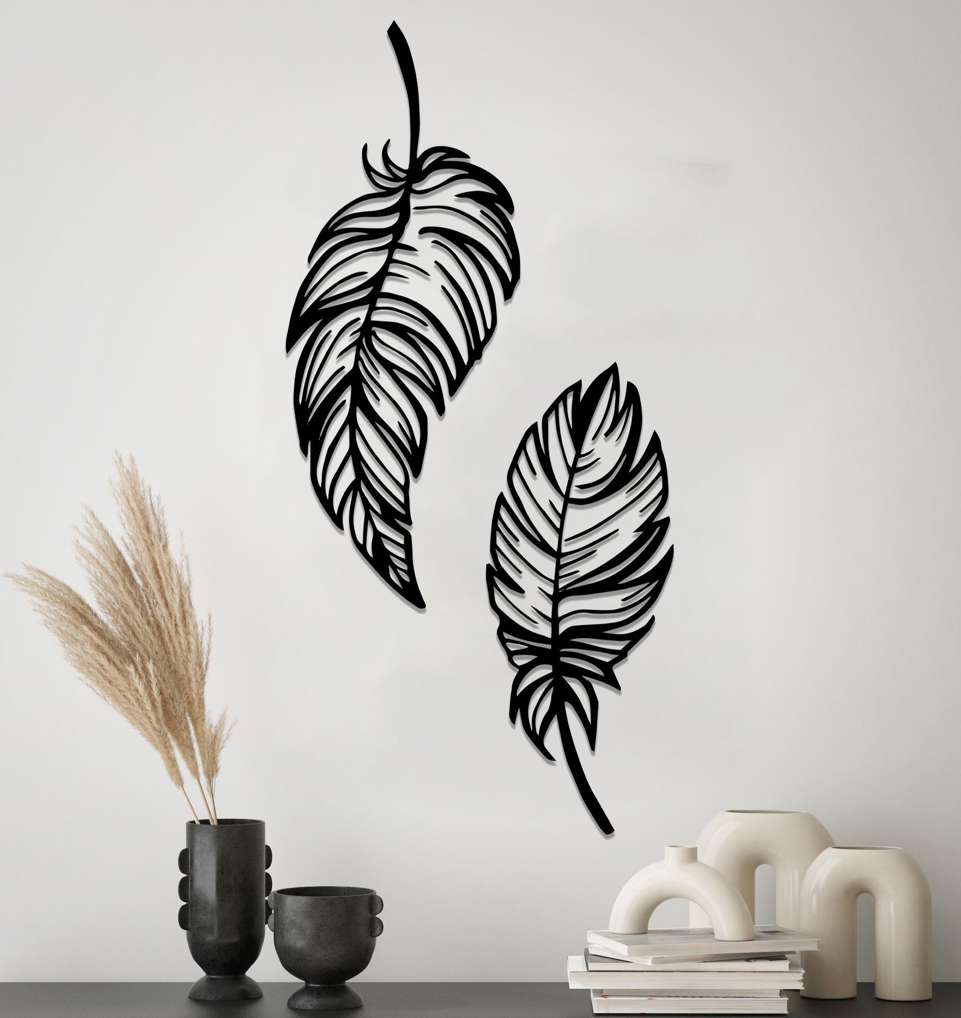 

Деревянная картина "Feathers" (50 x 24 см)