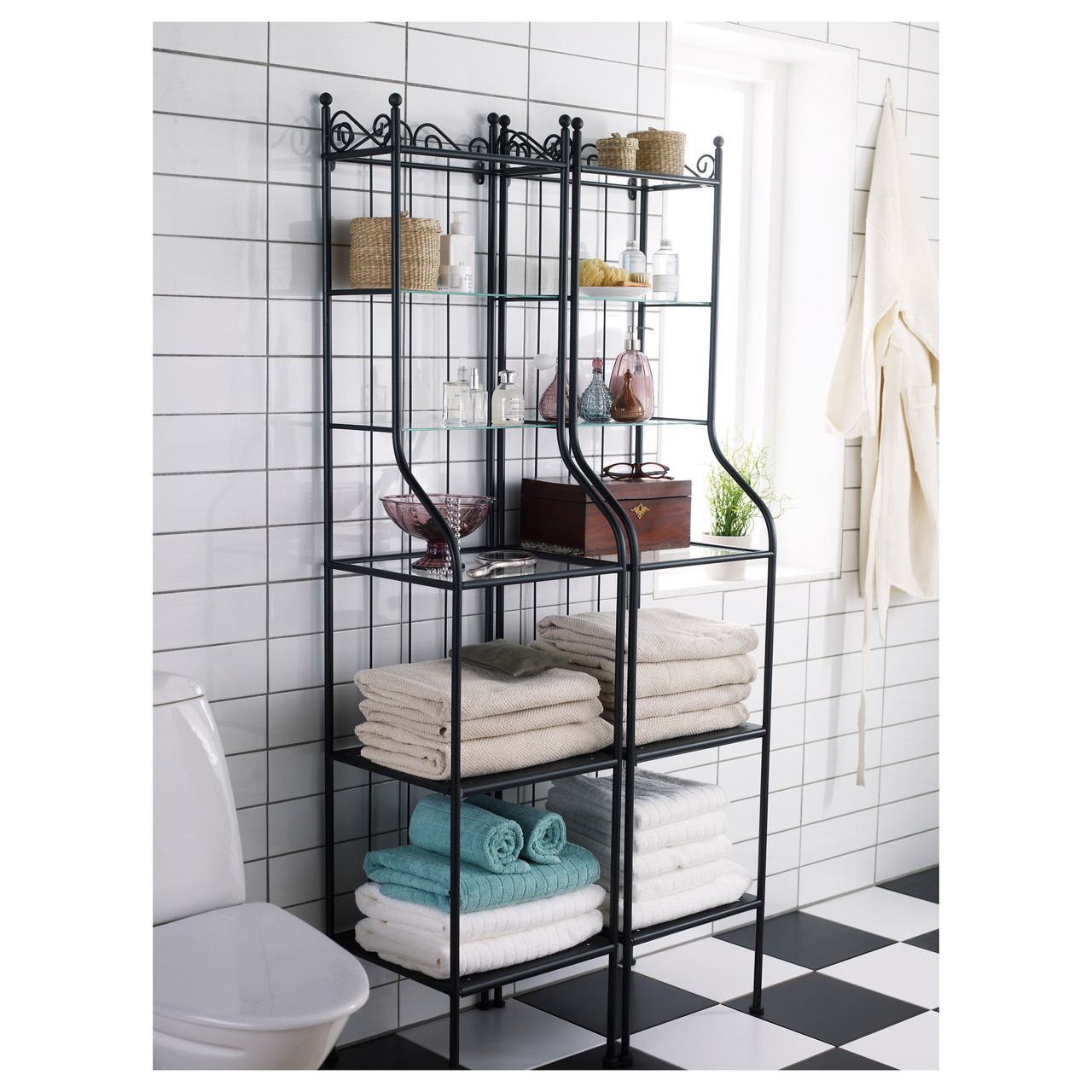 

Етажерка RONNSKAR IKEA 900.937.64 чорний