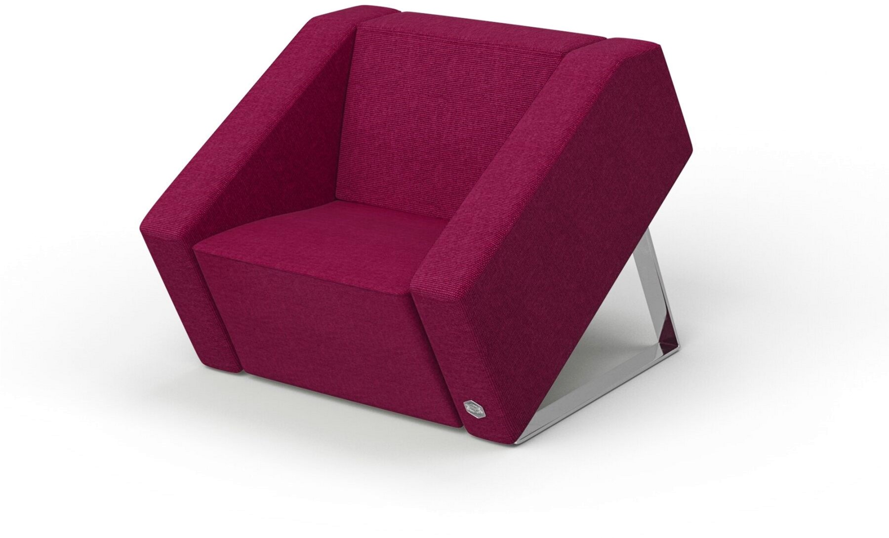 

Мягкое кресло Kulik System PLANE 1 Розовый