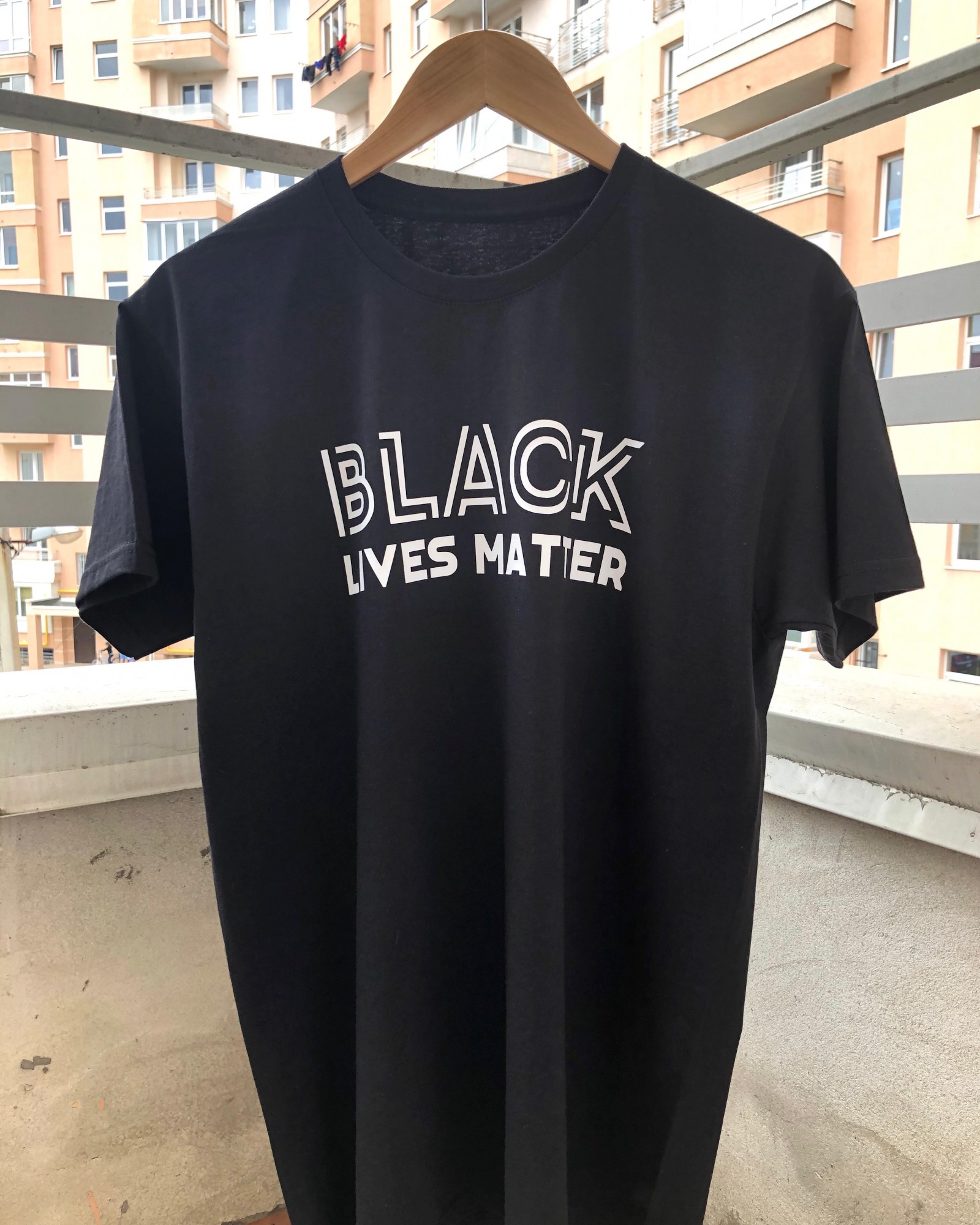 

Чоловіча хлопкова футболка Kozache з принтом Black lives matter  чорна, Чоловіча хлопкова футболка Kozache з принтом Black lives matter S чорна