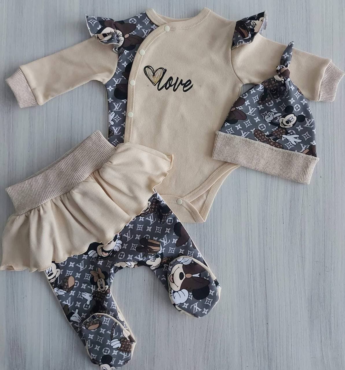 

Комплект 3 ед. RoyalBaby Луи р.56, 0-3 мес