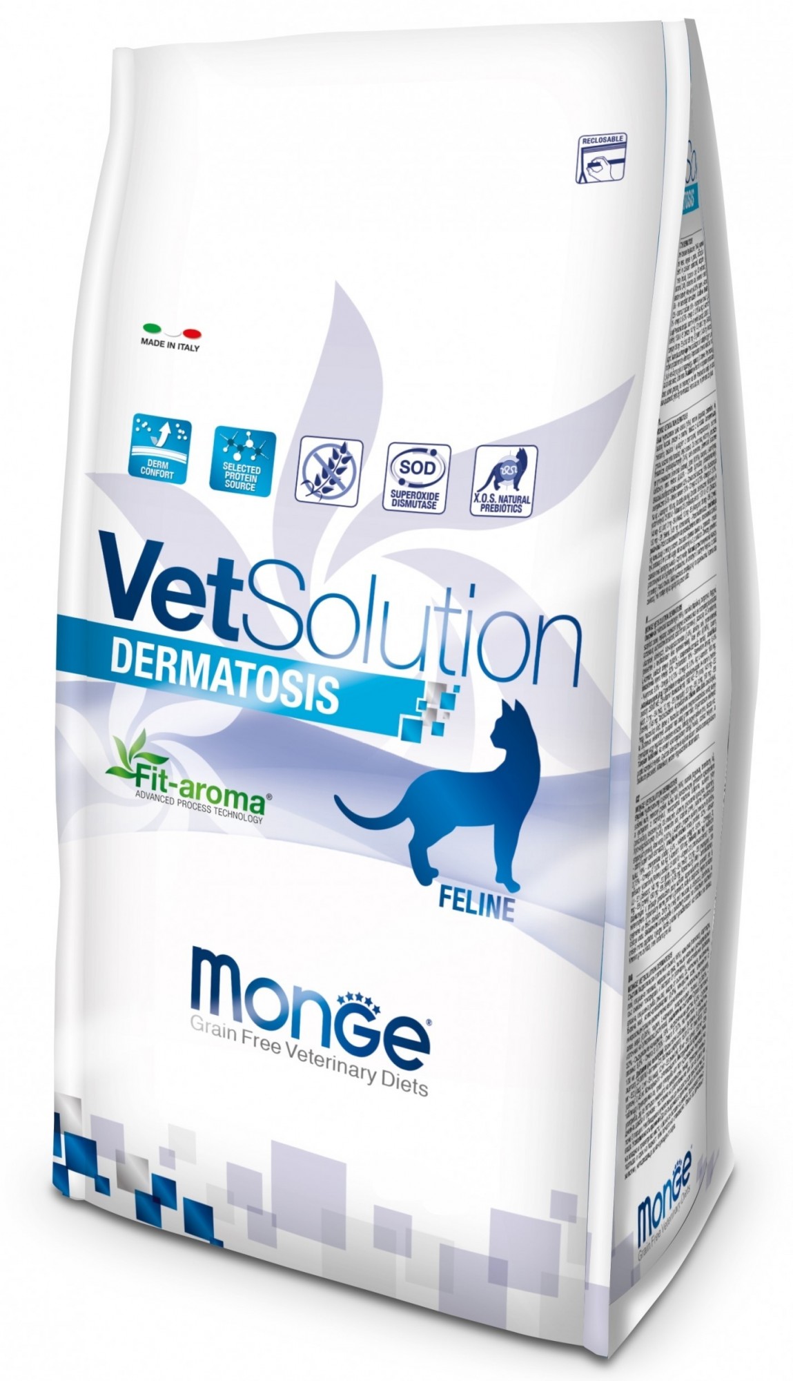 

Сухой корм для кошек Monge VetSolution Cat Dermatosis 1,5кг