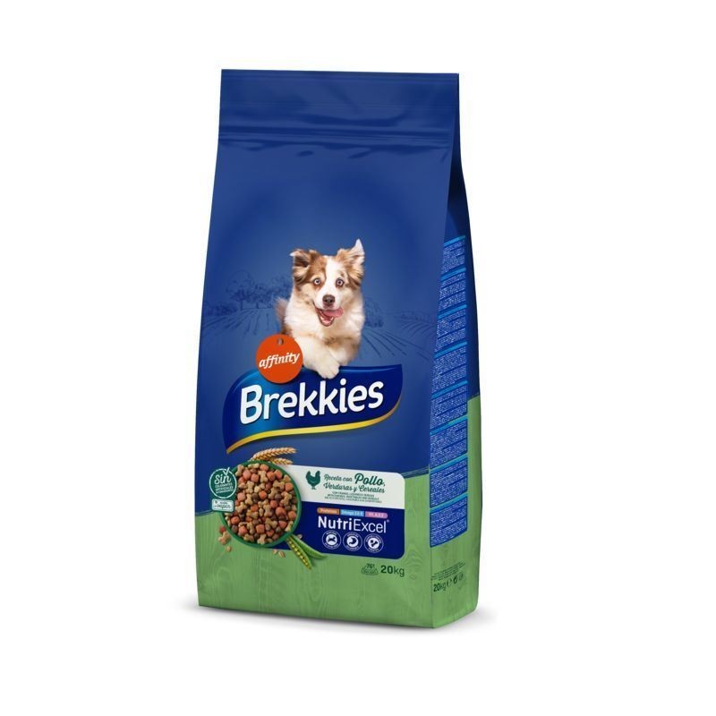 

Brekkies (Брекис) Dog Chicken- Корм для взрослых собак всех пород (курица) 20кг