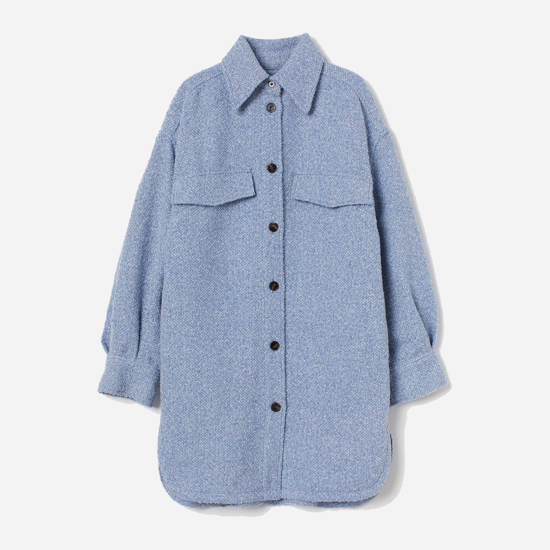 

Куртка-рубашка H&M 9392323abr  Голубая, Куртка-рубашка H&M 9392323abr L Голубая
