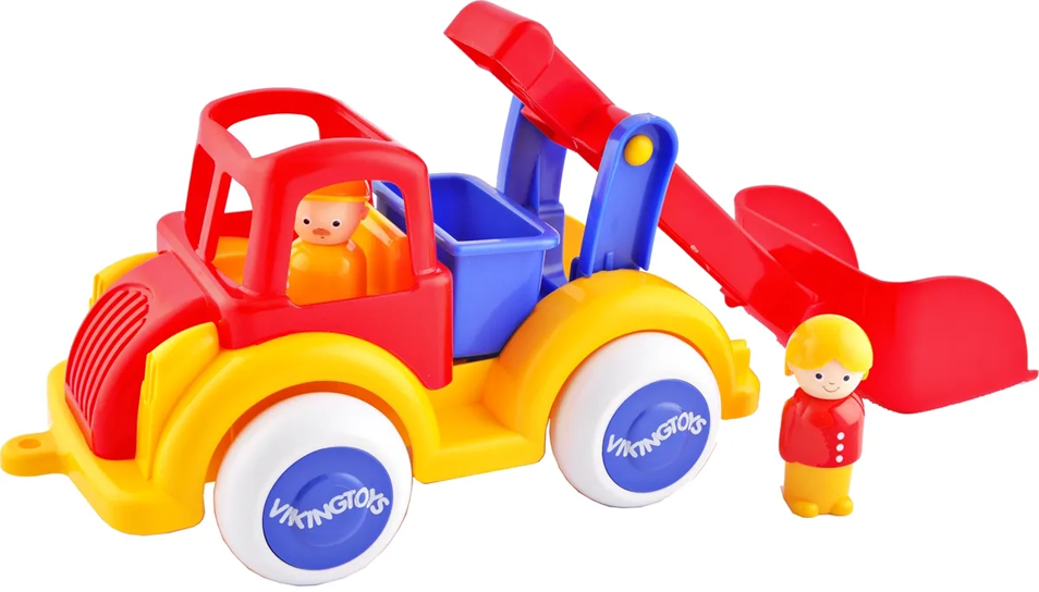 

Машина Viking Toys с ковшом 2 фигурки 25-28 см (1252) (7317670012527)