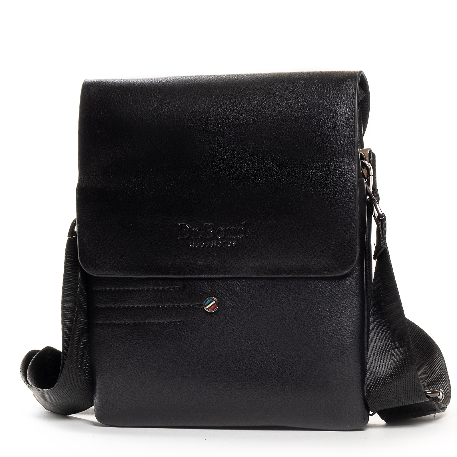 

Сумка мужская из экокожи Dr.Bond 205 2 19х22см Чёрный 2900000101487