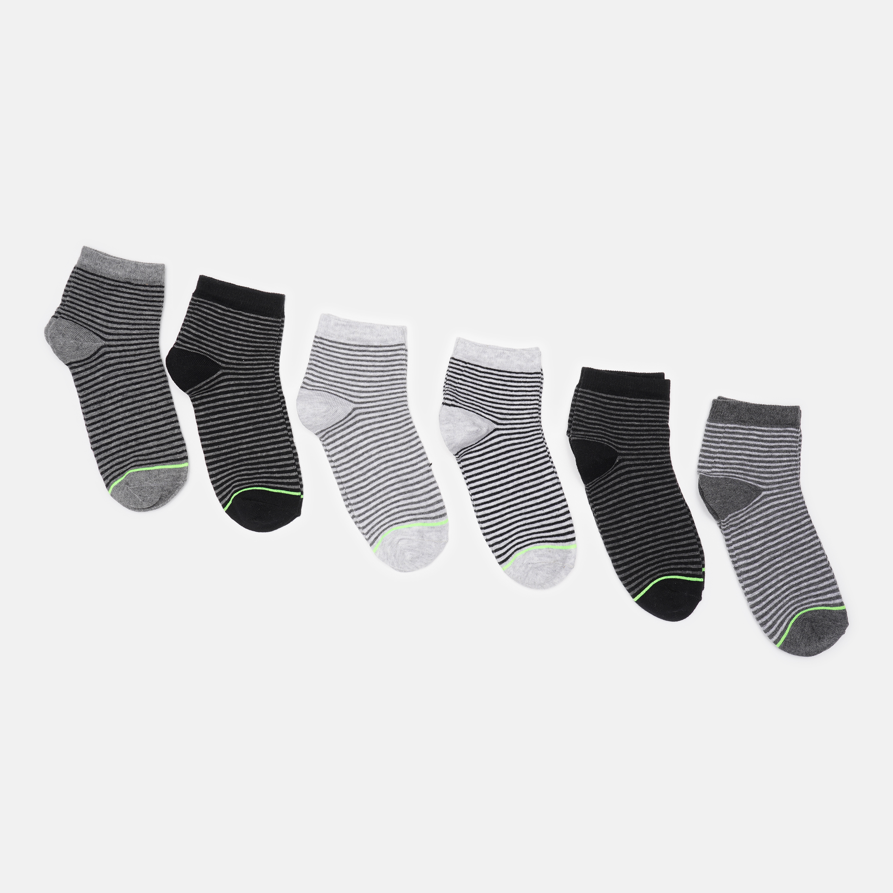 

Носки (6 пар) C&A   темно серый полоска 3006988547777, Носки (6 пар) C&A 31 33 темно серый полоска 3006988547777