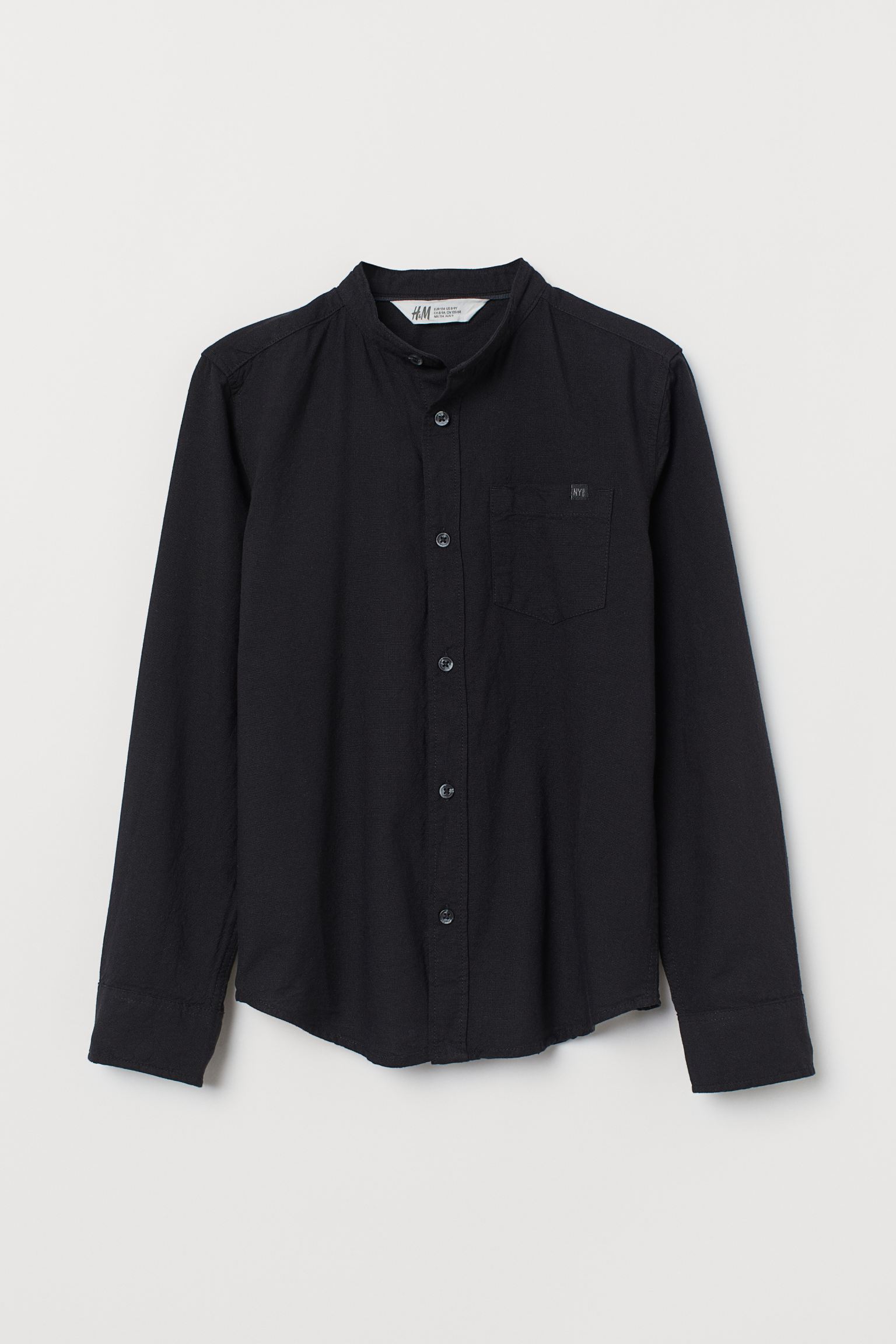 

Рубашка H&M 170см черный 711744239