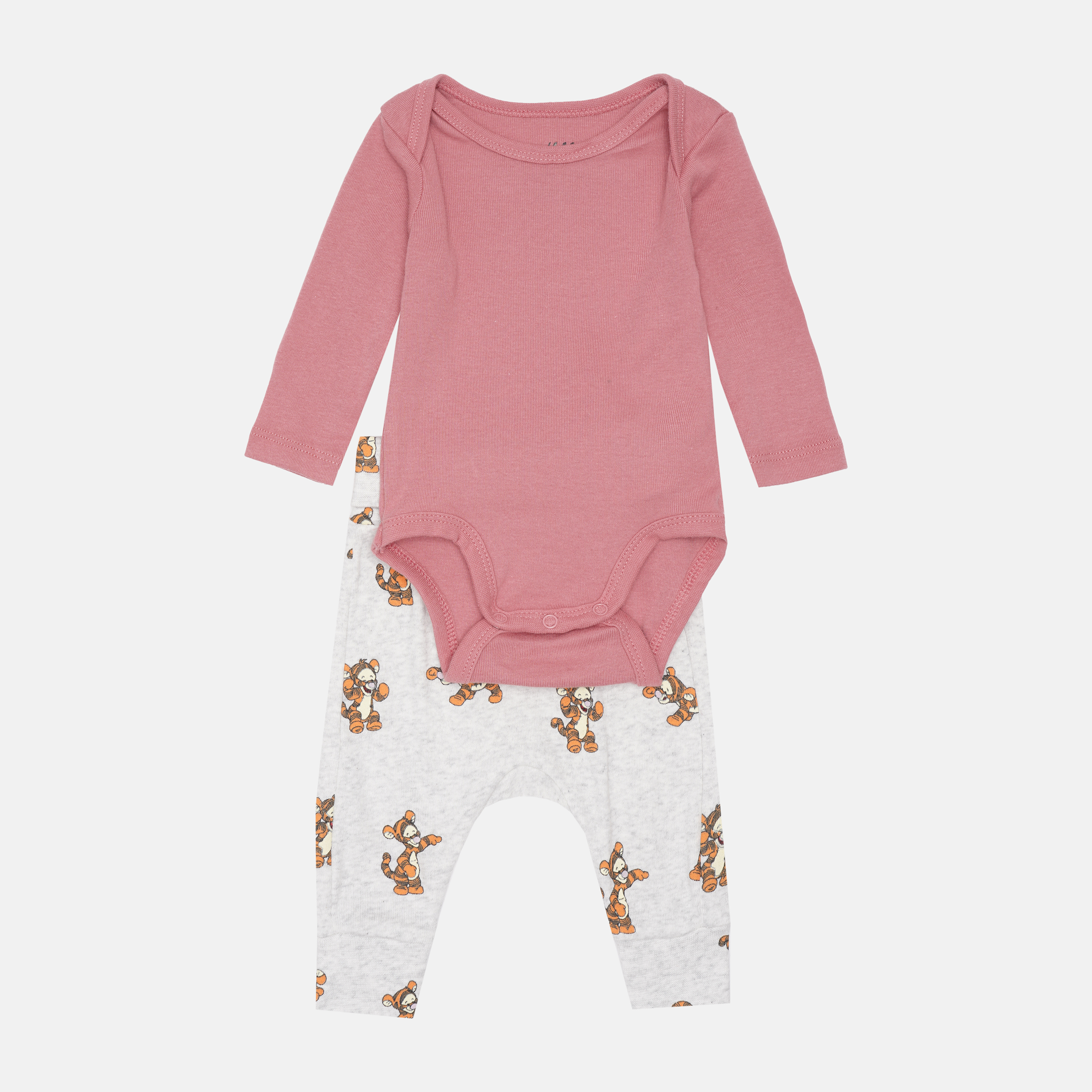 

Комплект (боди, брюки) H&M 50см розово серый 8143361881300