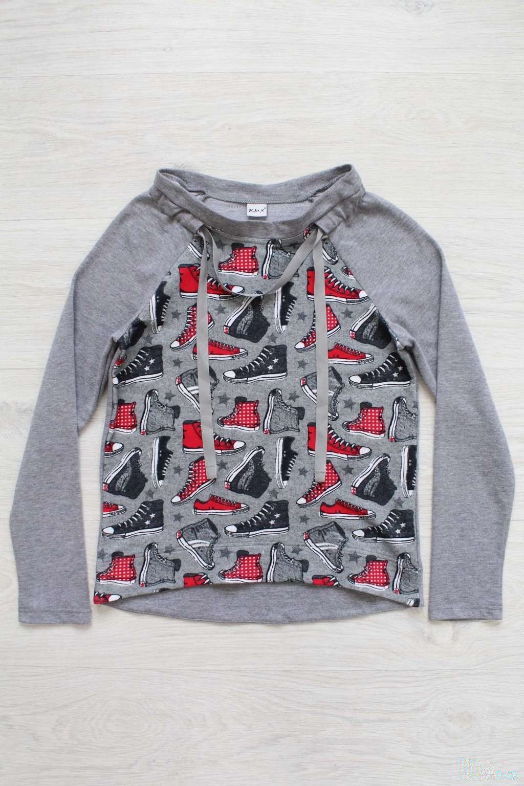 

Реглан Remix fashion 158 см Серый (2126000280643)