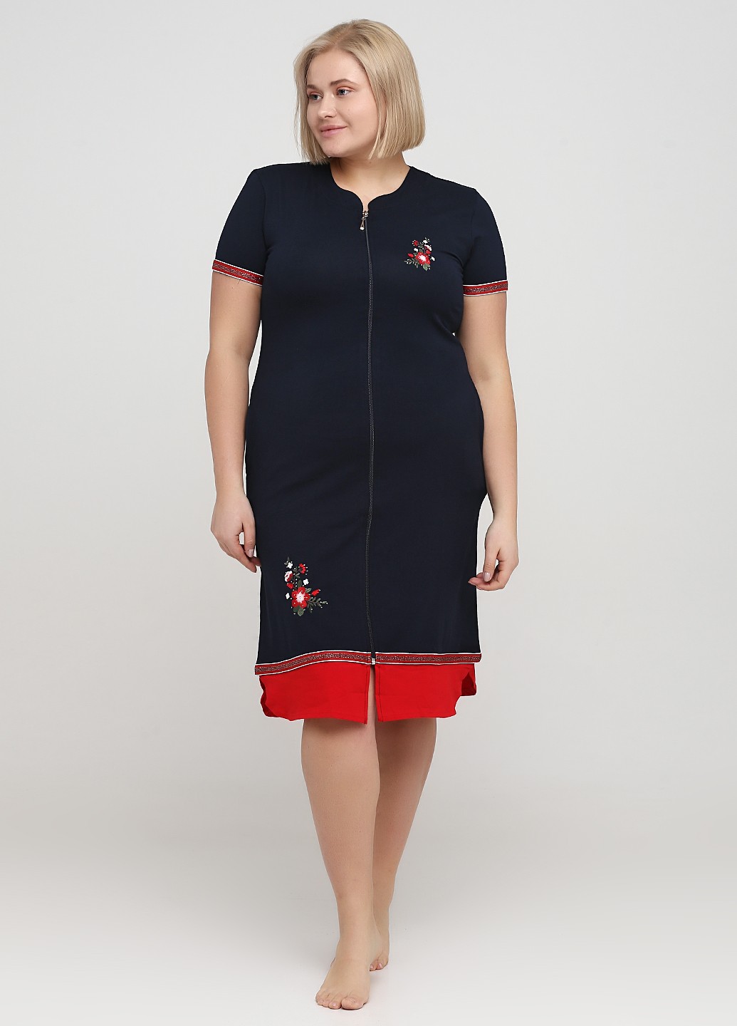 

Халат женский Wild Love  синий, Халат женский Wild Love 2XL синий