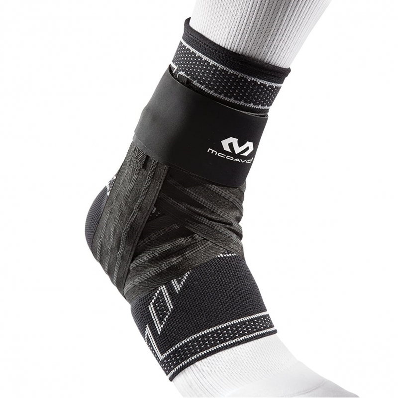 

Фиксатор голеностопа эластичный с ремнями McDavid 5146 (XL)