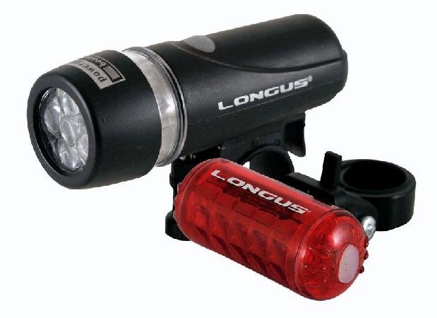 

Комплект освітлення LONGUS 5LED 4 функції Чорний