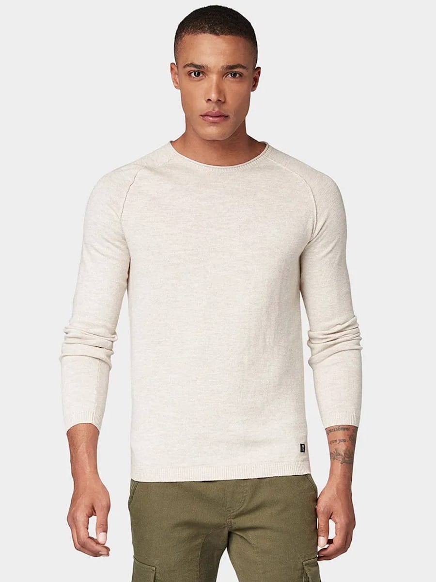 

Джемпер Tom Tailor tm03300159  Бежевый, Джемпер Tom Tailor tm03300159 S Бежевый
