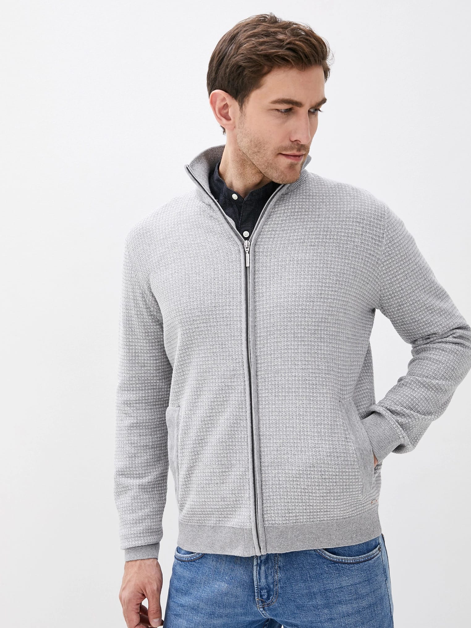 

Кофта Tom Tailor tm03300154  Серая, Кофта Tom Tailor tm03300154 S Серая