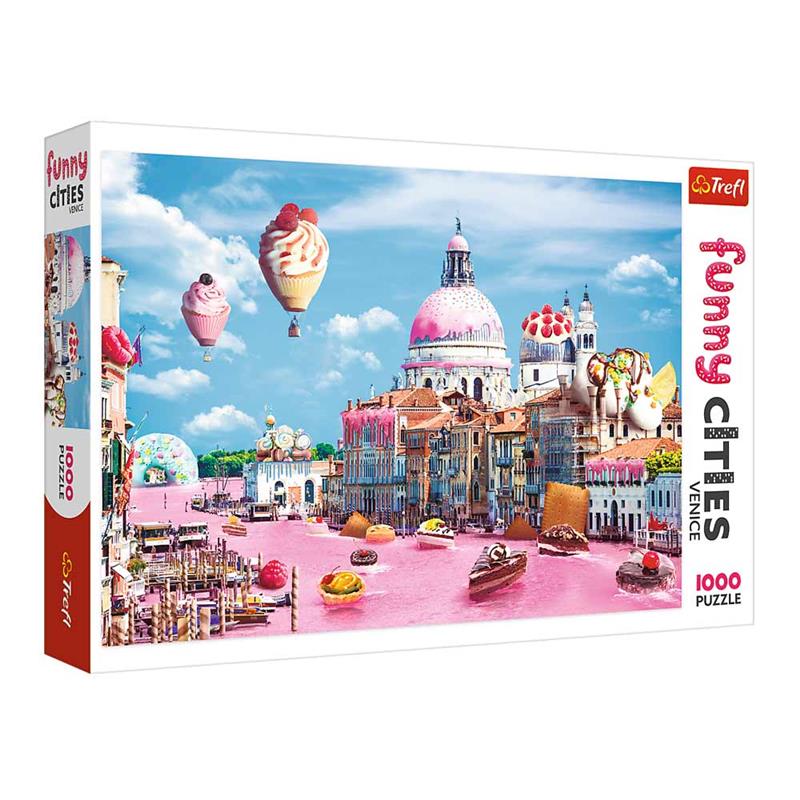 

Пазли 10598 - Funny Cities Солодощі у Венеції 1000 Trefl (bc-350826)