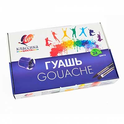 

Гуашь набор 24цв Луч Классика 20мл 28С1681-08