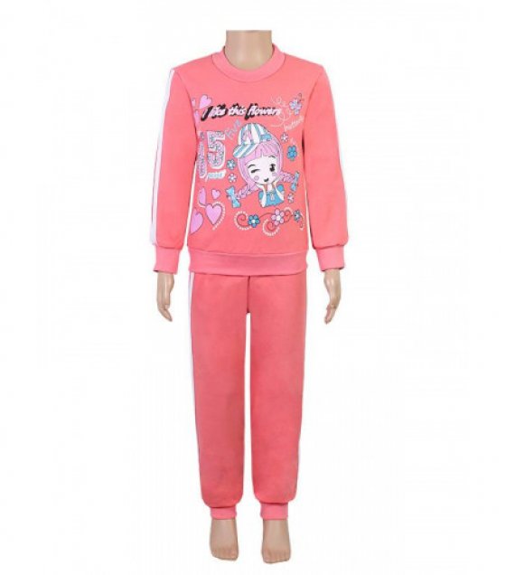 

Костюм спортивный для девочек Selena Textile с лампасами однотонный накат 36 р 140-146 см (052.0160414)