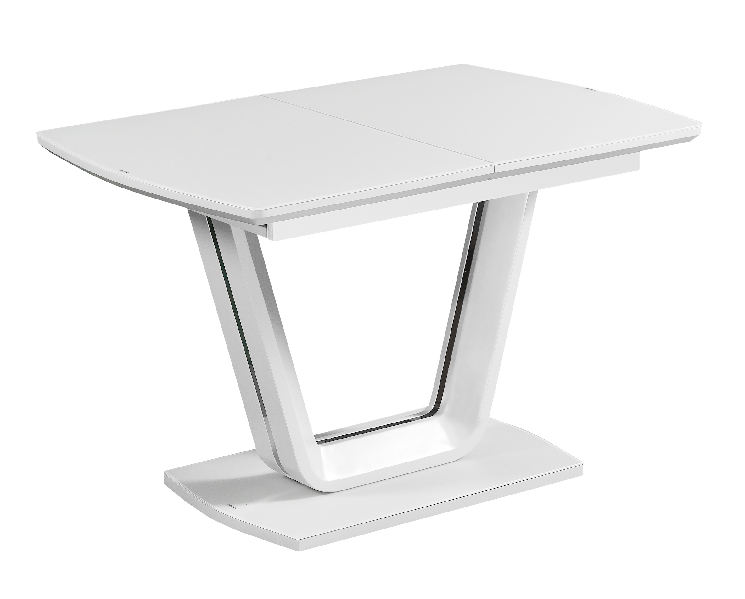 

Стол обеденный раскладной Impulse Asti 120(160)x80 см светло-серый