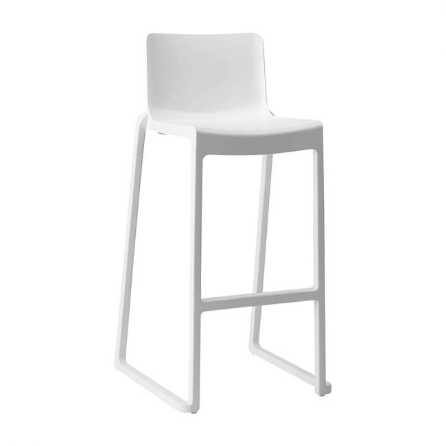 

Стул барный пластиковый GRANDSOLEIL KASAR bianco белый S2818B