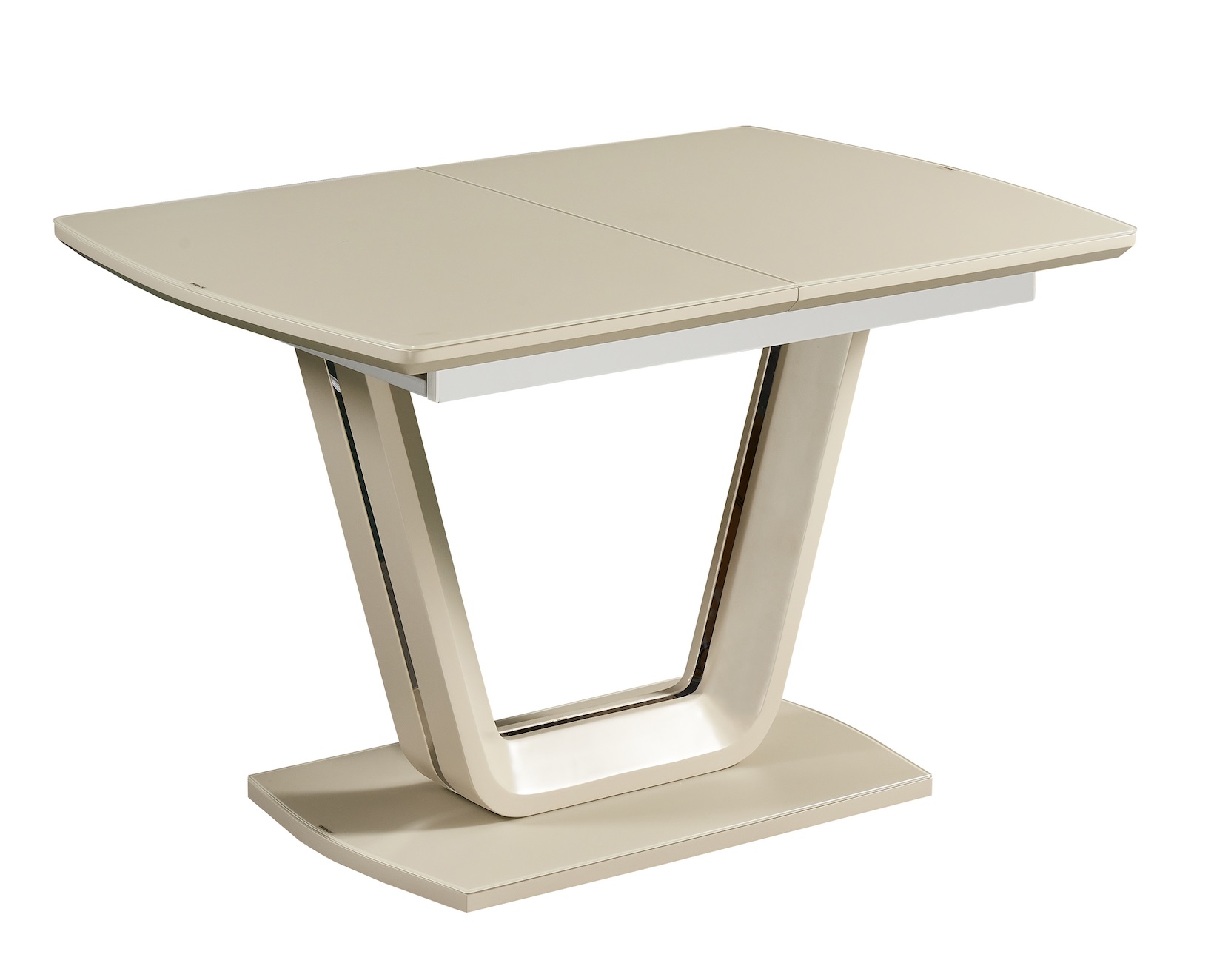 

Стол обеденный раскладной Impulse Asti 120(160)x80 см капучино