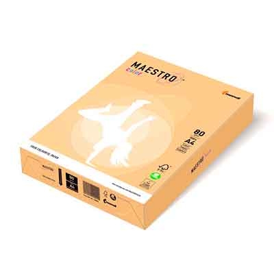 

Бумага цветная А4 500л Maestro Color золотой Trend 80г/м2 GO22 Gold