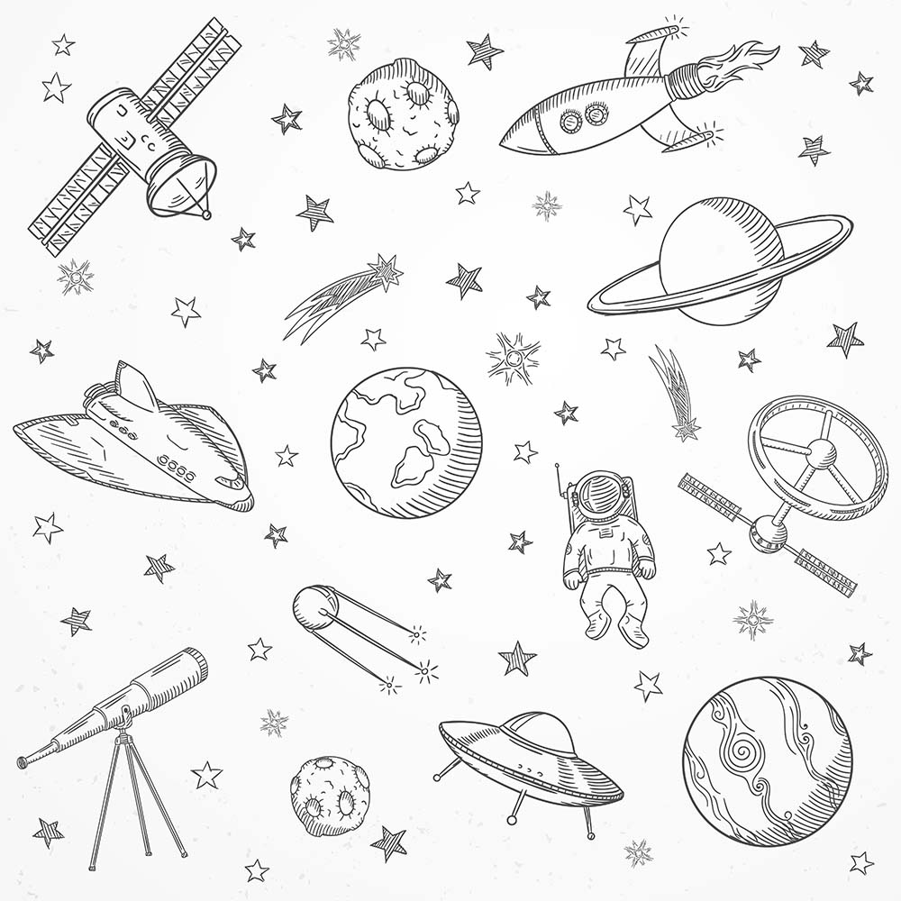 

Фотообои ArtSide Космос (405803182) Песок