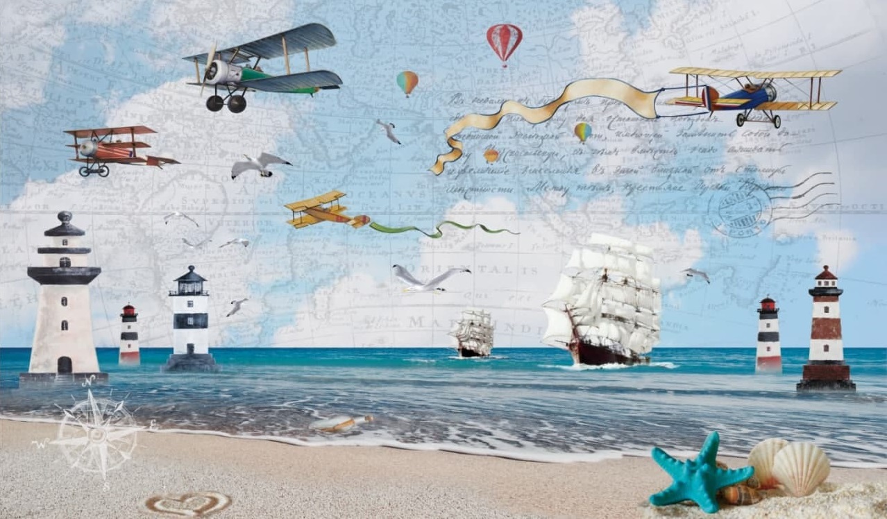 

Фотообои ArtSide Морской пейзаж (3151220201) Песок