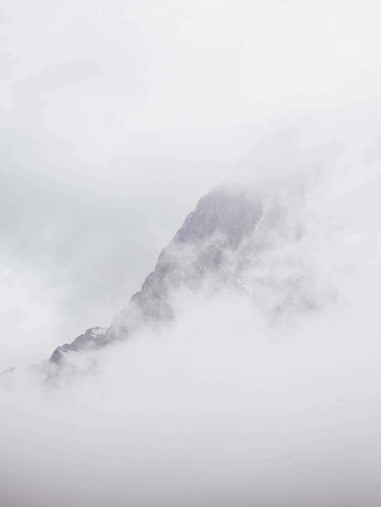 

Фотообои ArtSide Горы в тумане (211122051) Изморозь
