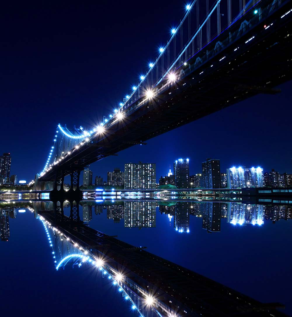 

Фотообои ArtSide Мост в ночное время (1998) Иней