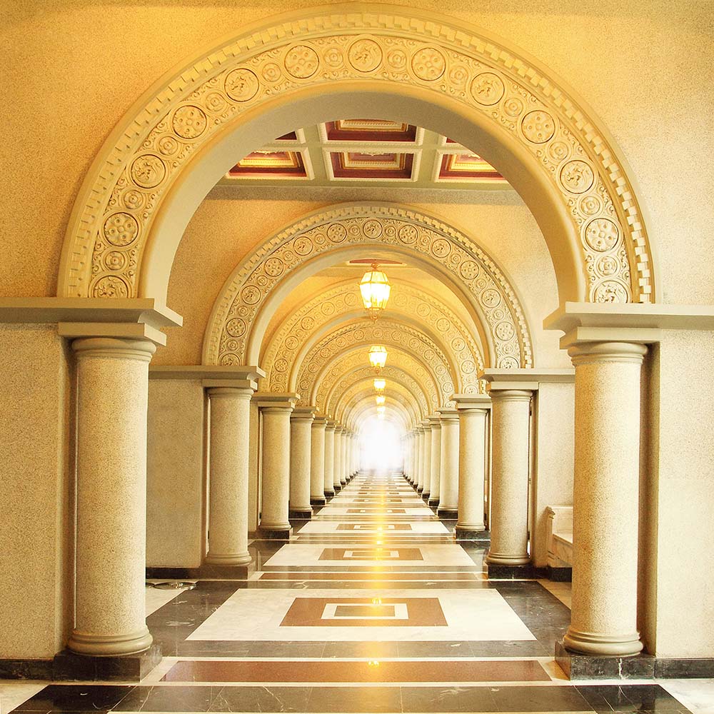 

Фотообои ArtSide Арочный свод (77376832) Холст