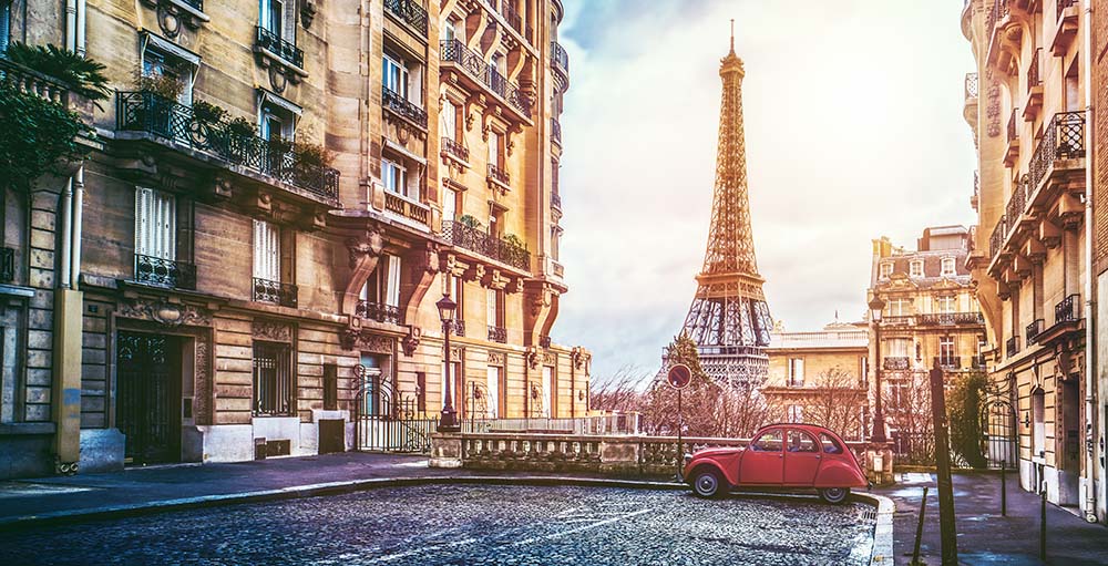 

Фотообои ArtSide Вид на Эйфелеву башню (637985872) Жаккард