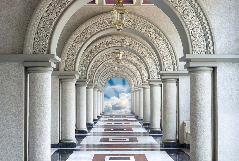 

Фотообои ArtSide Арка с колоннами (197219447) Венеция