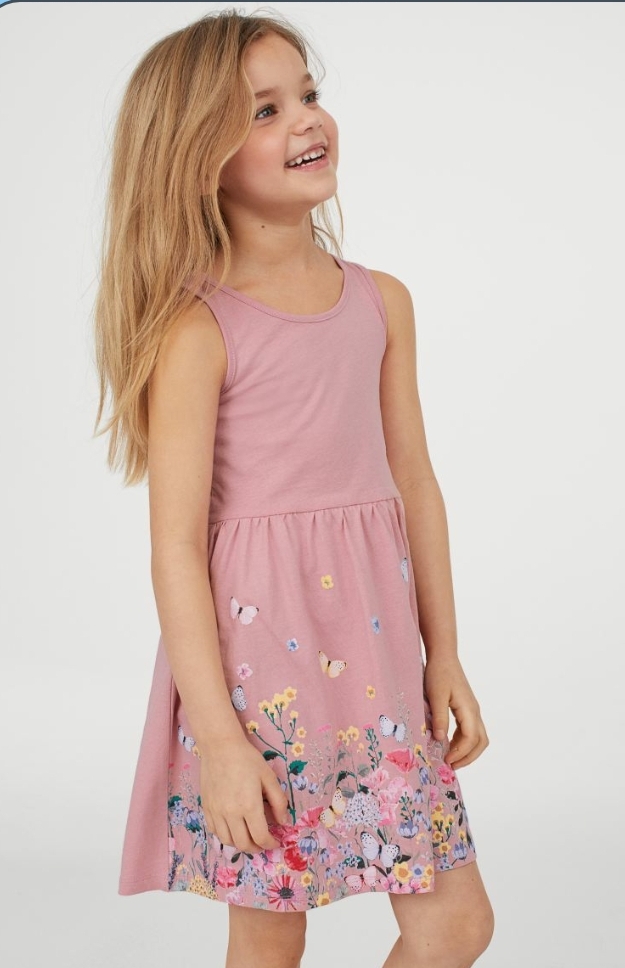

Сарафан H&M с цветами и бабочками 92