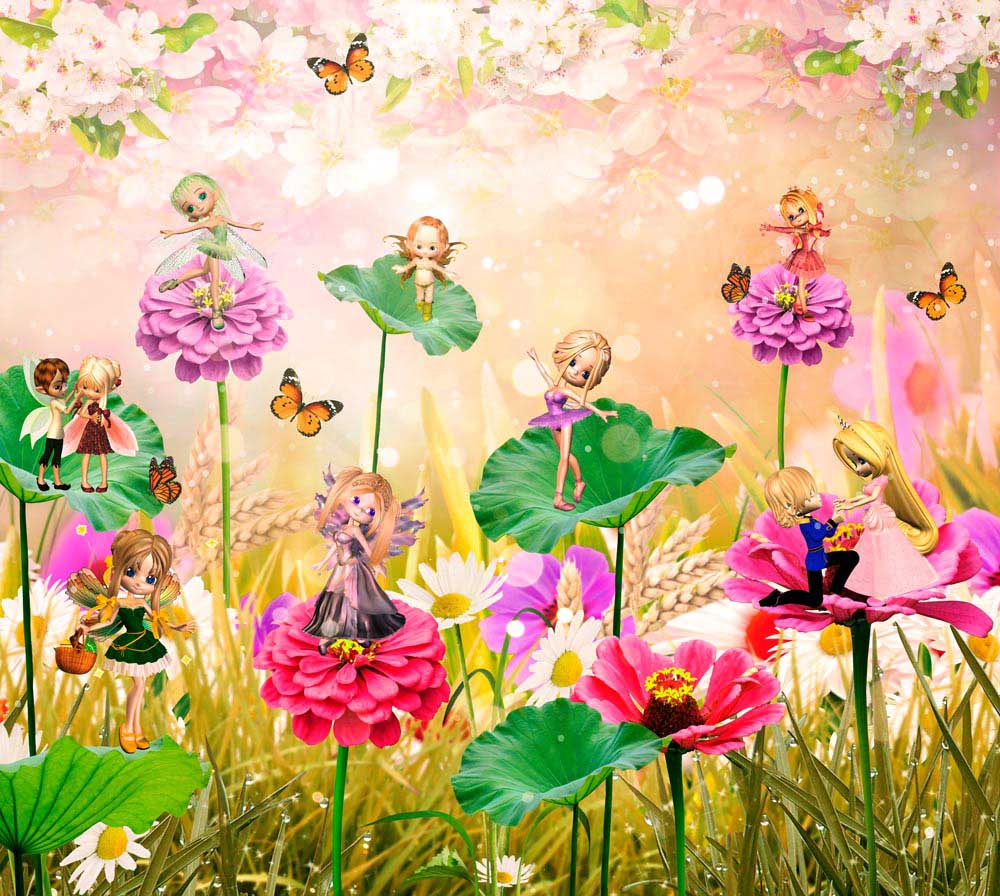 

Фотообои ArtSide Феи цветов (120052020113) Иней