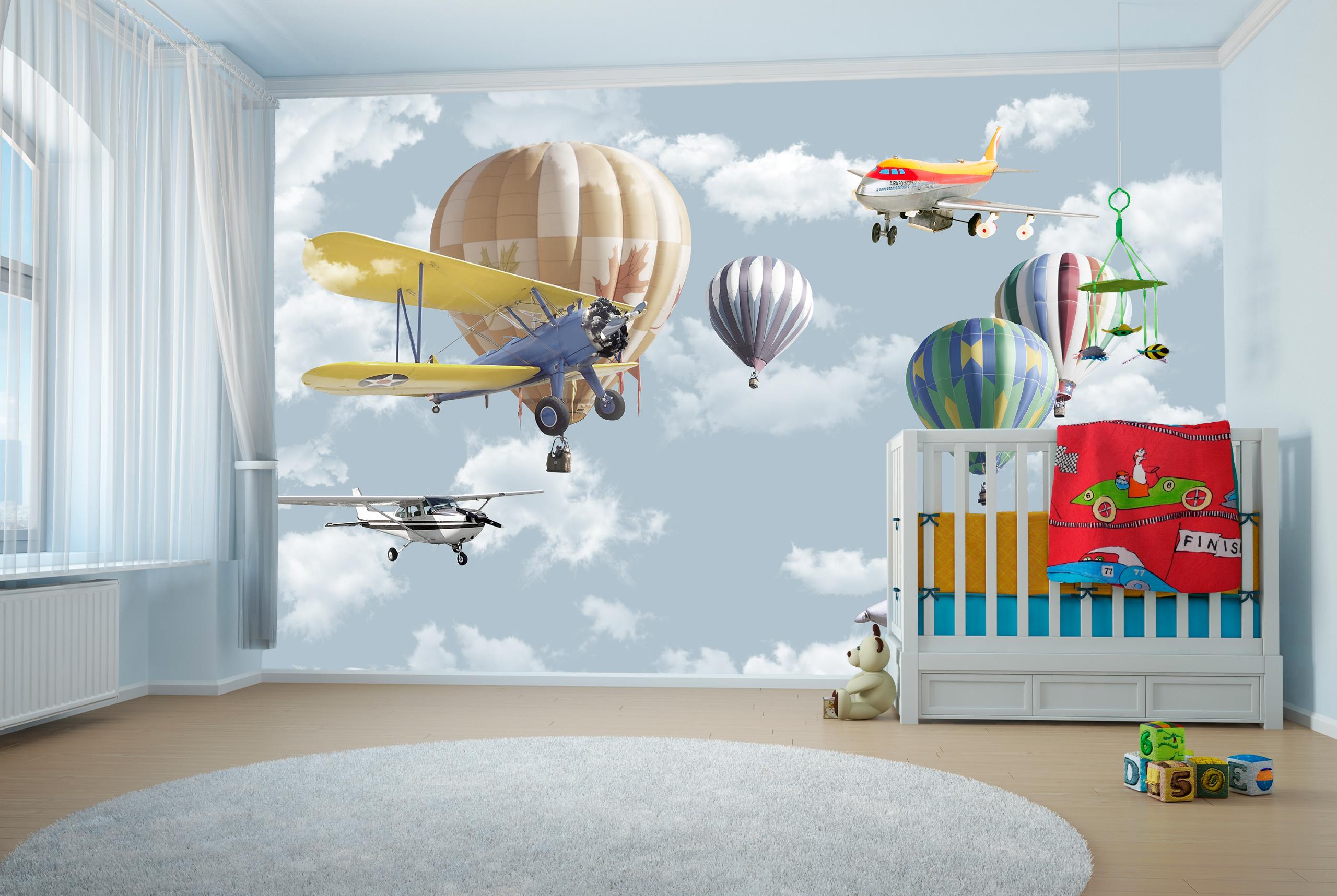 

Виниловые Фотообои Walldeco Разноцветные шары 285x190 Мелкий песок с блестками