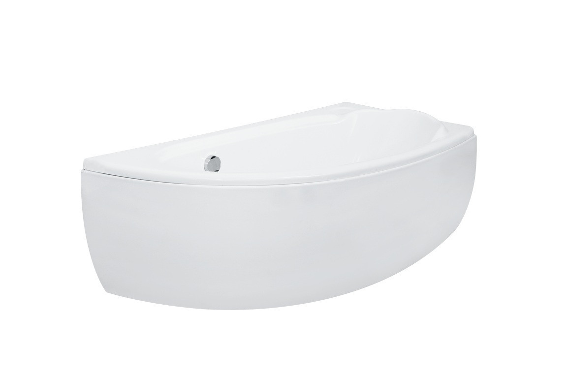 

Ванна акрилова Besco MINI 150x70 права з панелькою та ніжками (WAM-150-NP-)