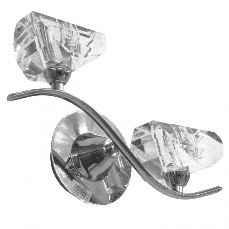 

Бра галогенное настенное накладное BR-01 151/2 G9 CHR Brille L38-124
