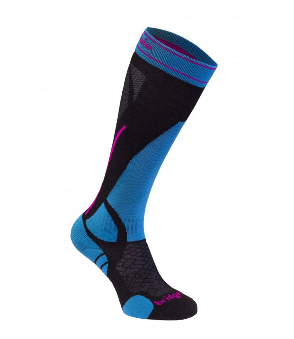 

Носки Bridgedale MerinoFusion™ Ski Vertige Light Women' black/blue (610637.007, Носки Bridgedale MerinoFusion™ Ski Vertige Light Women's black/blue (610637.007.S)