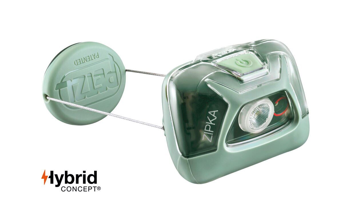 

Фонарь налобный Petzl ZIPKA® green (E093GA01)
