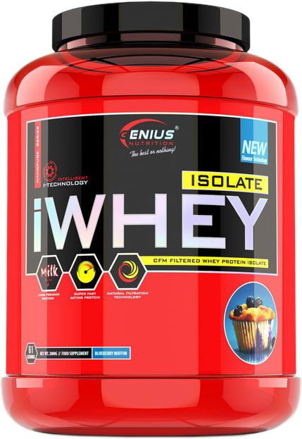 

Протеин Genius Nutrition iWhey Isolate 900 г Итальянское латте (5405547200640)