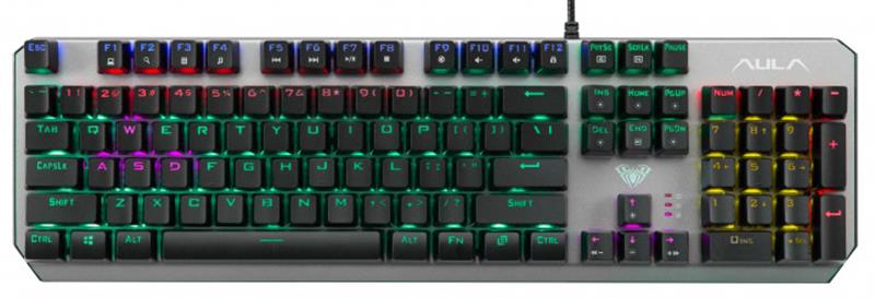 

Клавиатура Aula Dawnguard Mechanical Wired Keyboard EN/RU Black (6948391234533) USB