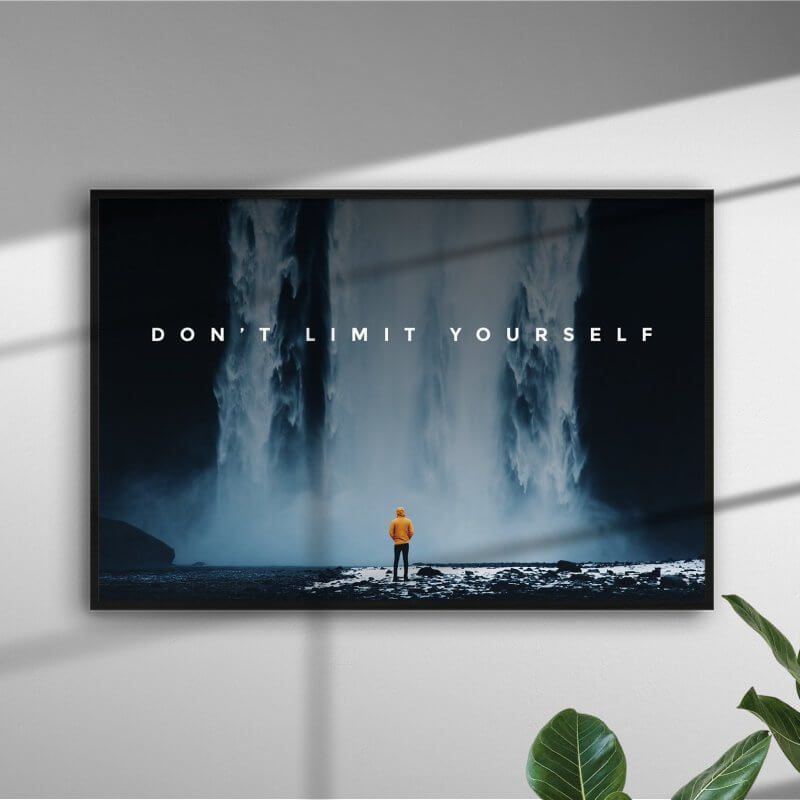 

Картина Арт-холст Don’t limit yourself Арт-urb_00120 90х60 см