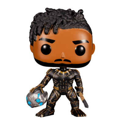 

Фигурка FUNKO POP! Bobble Marvel What If King Kilmonger (Exc) Marvel 100mm Brown Новый