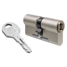 

Цилиндр EVVA ICS (46х86) 3KEY ключ-ключ никель