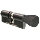

Цилиндр EVVA ICS (66х71) без ключей ключ-тумблер бронза